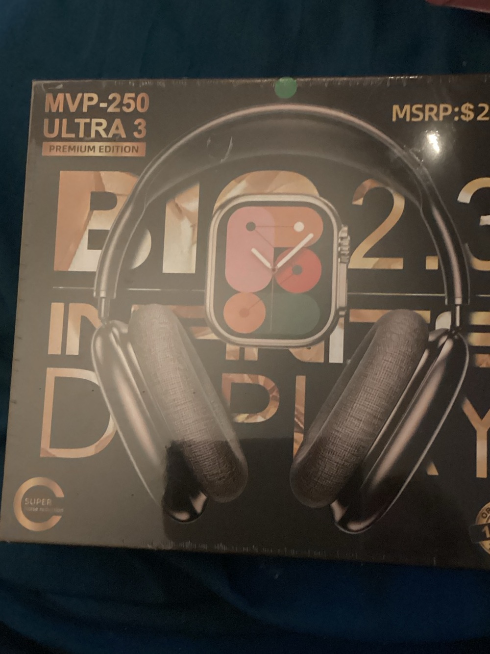MVP-250 Ultra 3 Wireless Over-Ear Headphones — Black